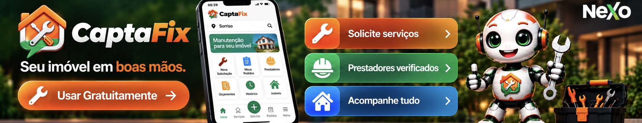 CaptaFix — Seu imóvel em boas mãos