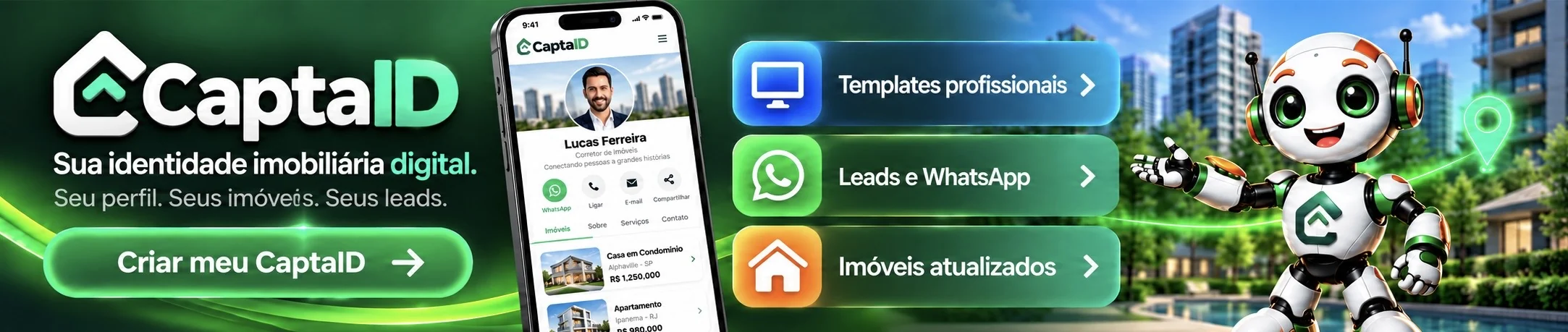 CaptaID — Sua identidade imobiliária digital